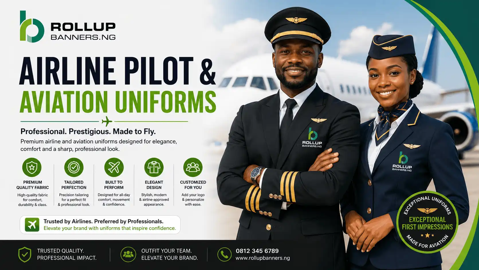 Airline Pilot and Aviation Uniforms (1)