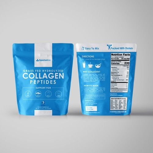 Body Enhancement Supplement Packaging Pouch Design and Printing