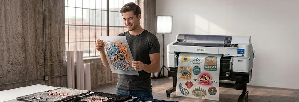 Borderless DTF Printing