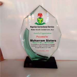 Acrylic Award Plaque