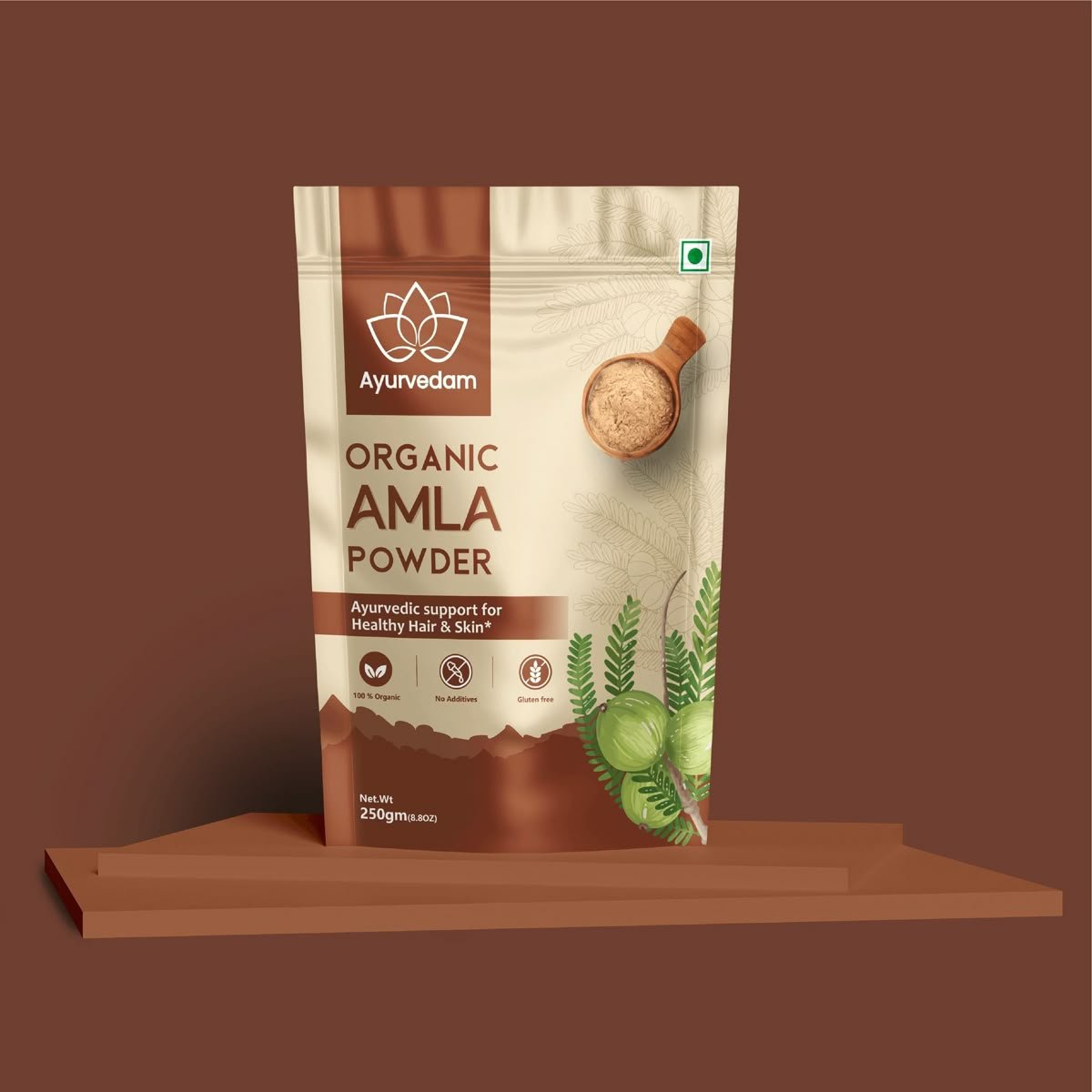Custom Garlic Spice Powder Pouch Design and Printing