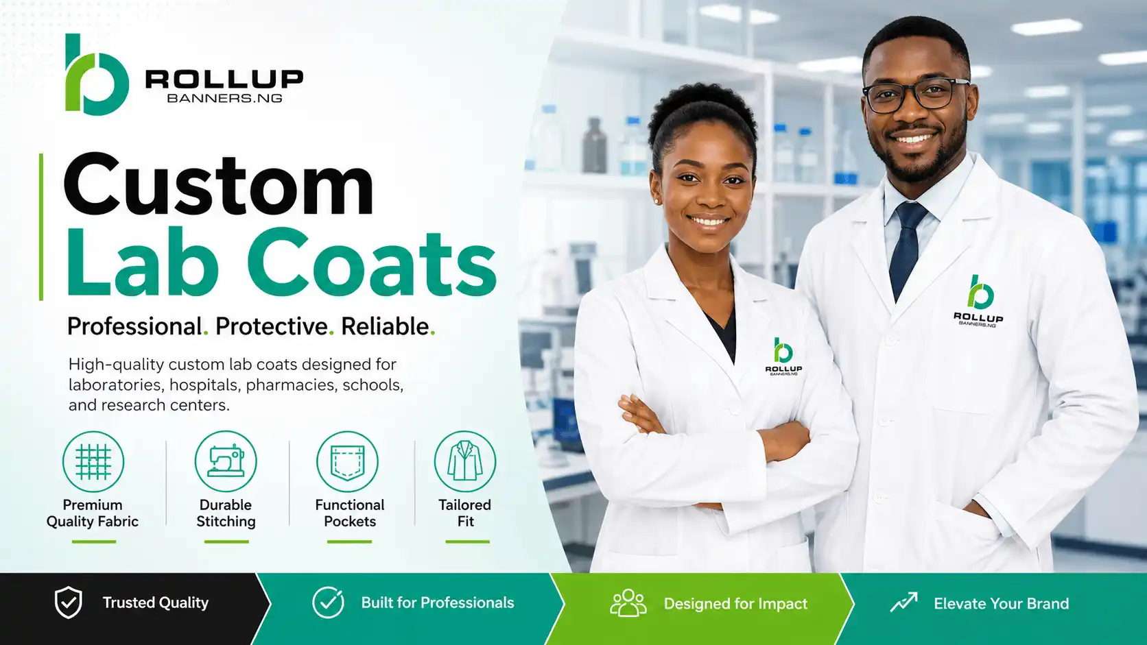 Custom Lab Coats in Nigeria