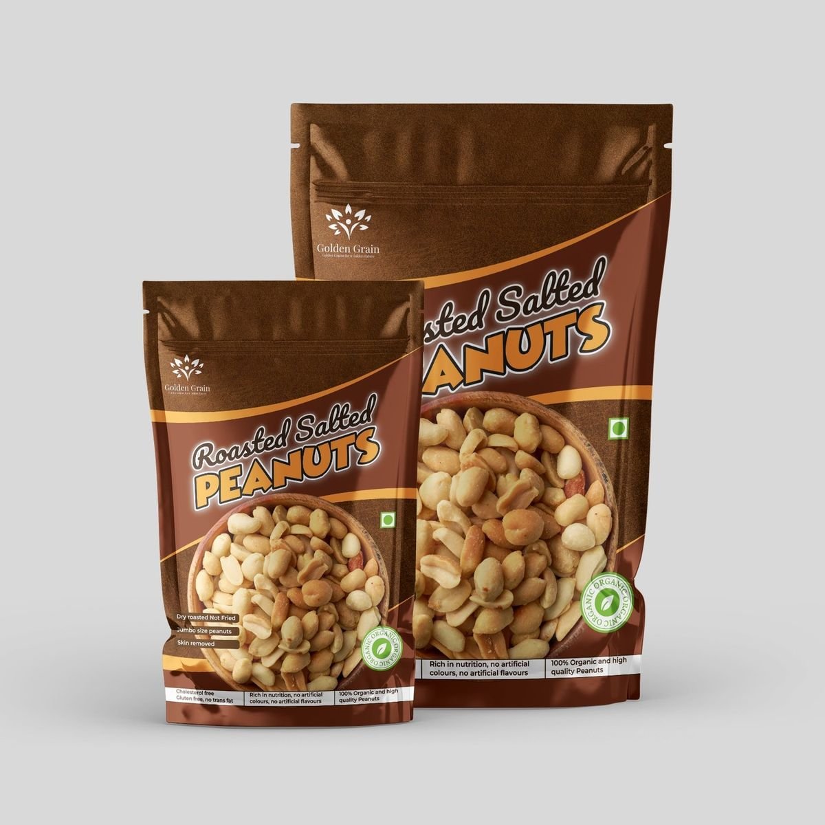 Custom Peanut Packaging Pouch Design And Printing