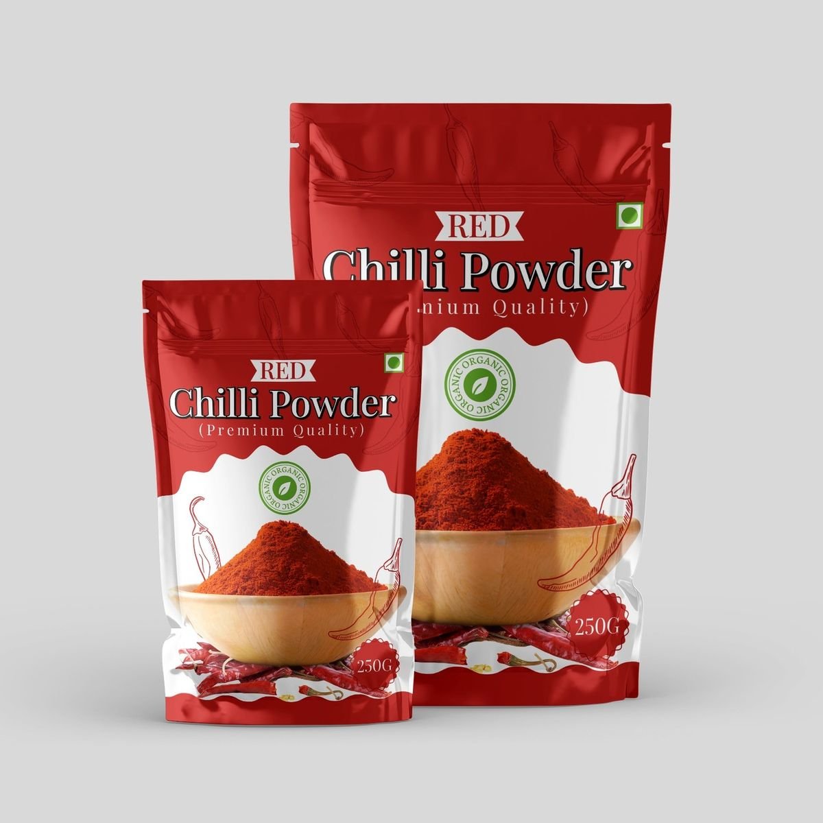 Custom Spices Pouch Packaging Design and Printing