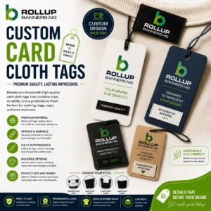 Custom cloth label tags for fashion brands in Nigeria