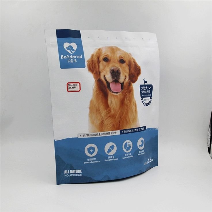Dog Soap Packaging Pouch Design and Printing