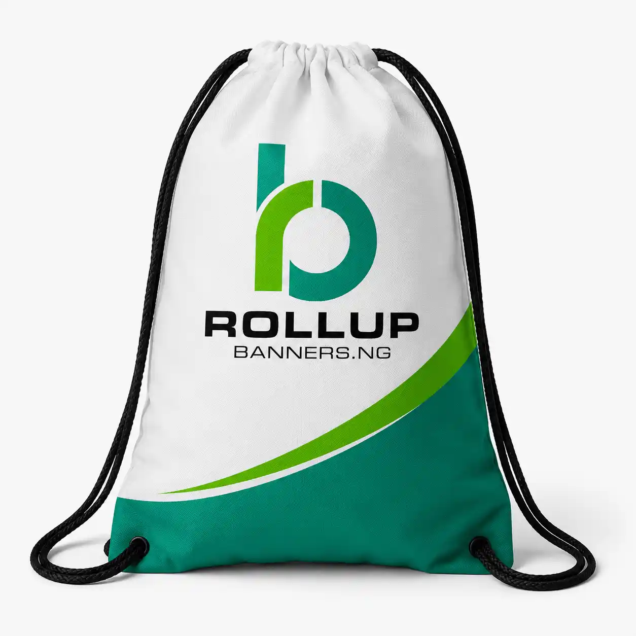 Customized branded Drawstring bag