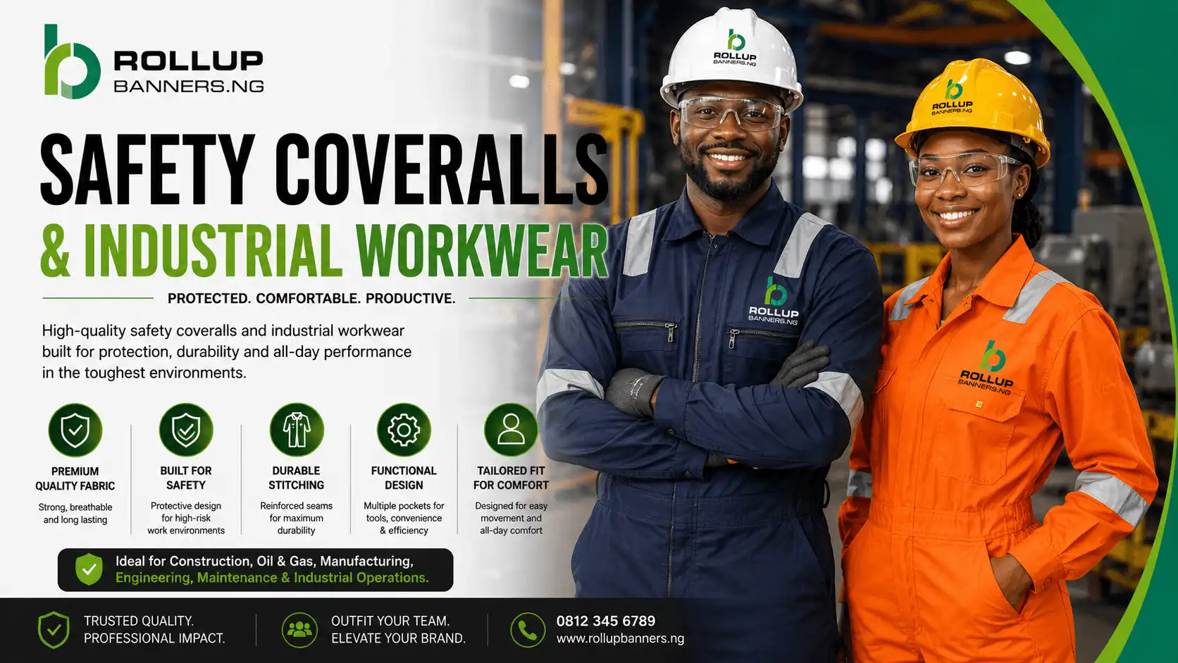 Safety Coveralls and Industrial Workwear 1