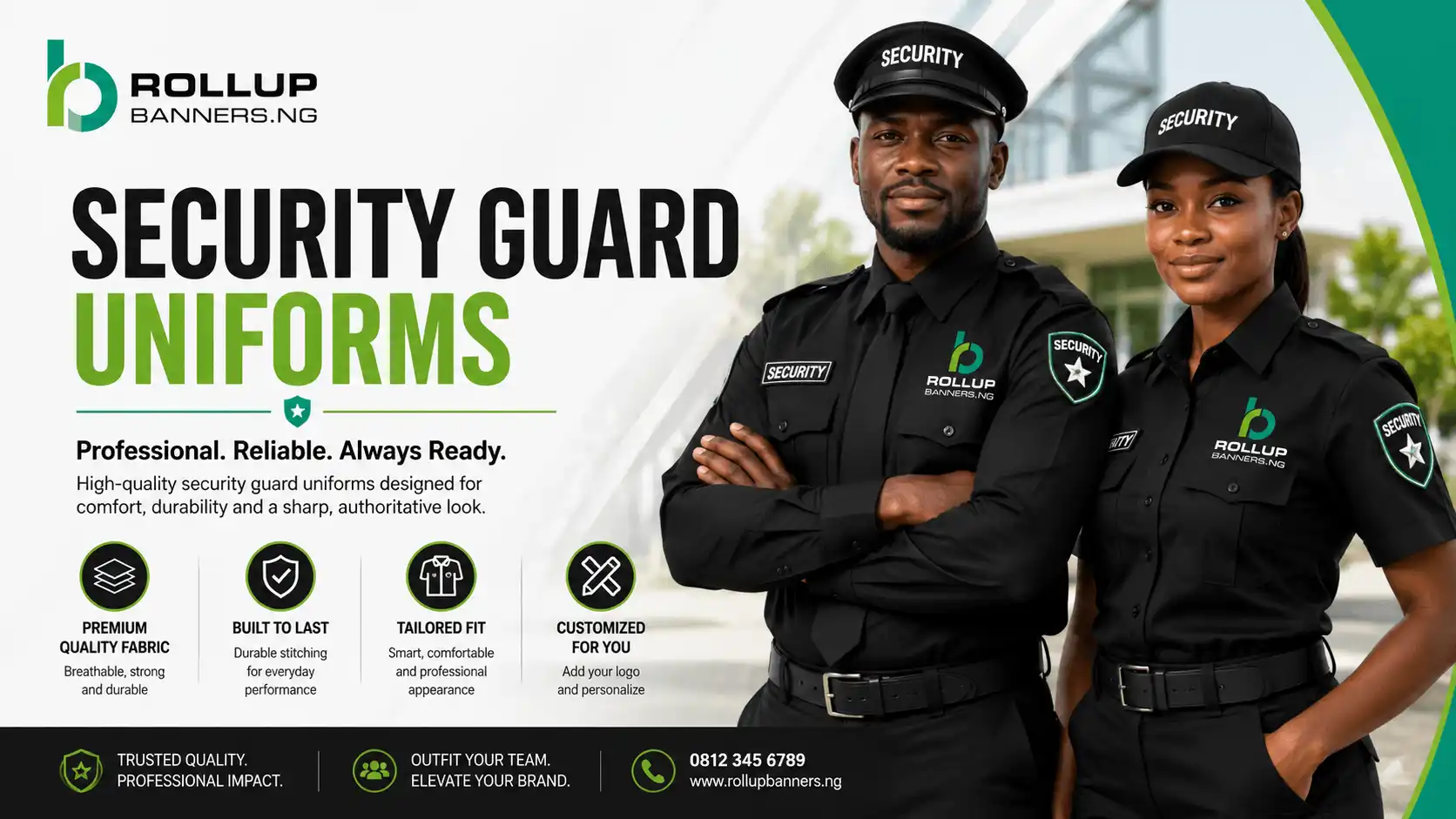 Security Guard Uniforms
