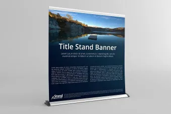Wide Roll up Banner (7ft by 7ft)