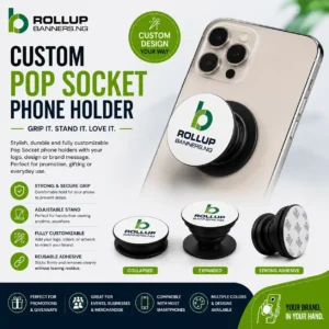 custom Pop Socket phone holder